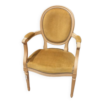 Louis XVI medallion armchair