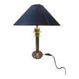 Vintage Guatemalan marble lamp