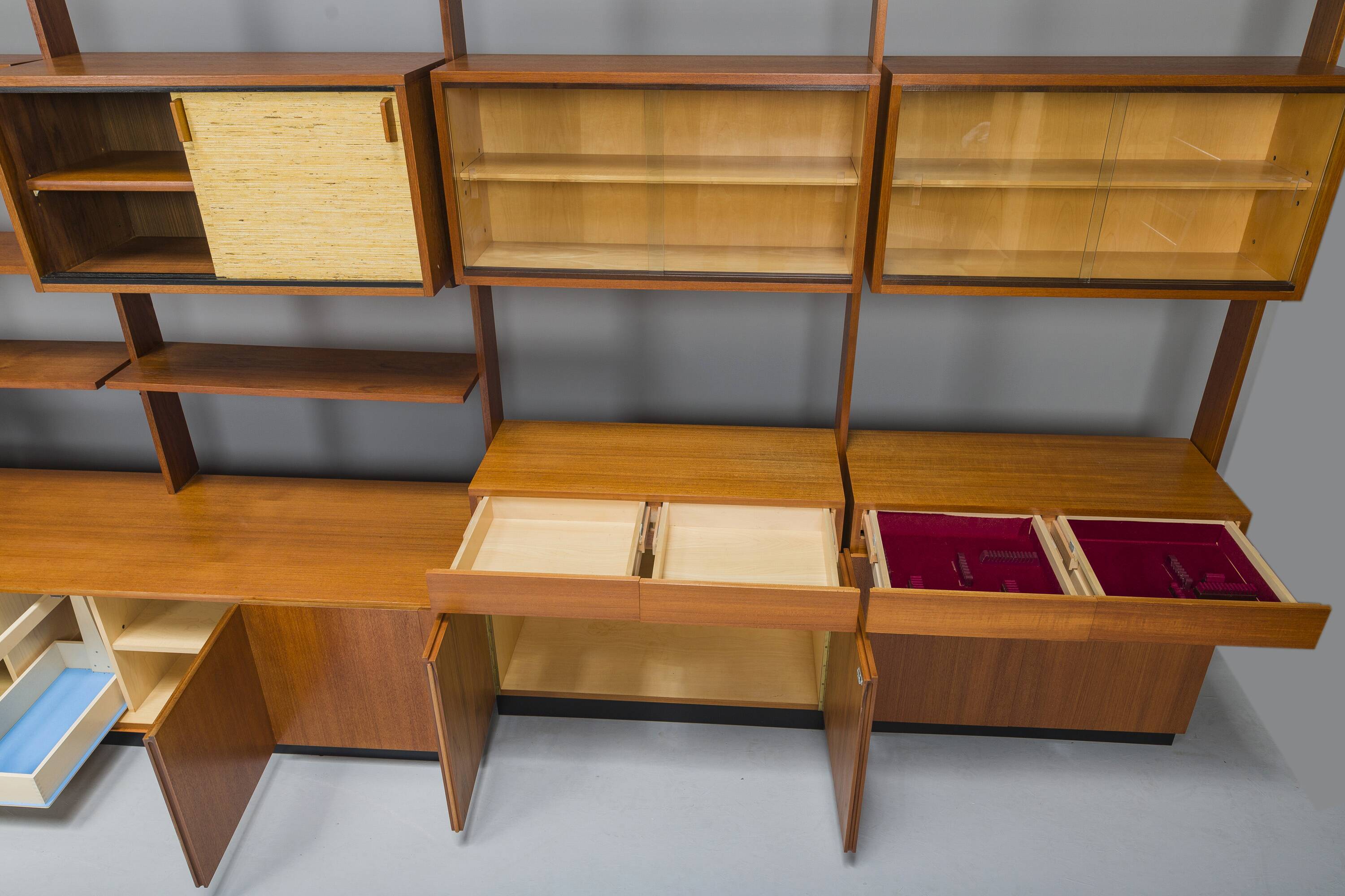 Mid-Century Shelf System by Dieter Wäckerlin for Behr, 1955