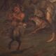 Mythological painting signed Vera Willoughby and dated 1911, Bacchanal
