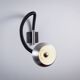 Martine Le Forestier ‘‘Serpent’’ wall lamp for Raak Amsterdam 1968