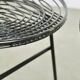 Set of two metal wire stools KM05 designed by Cees Braakman for Pastoe, 1950s