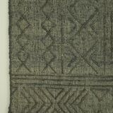 2.6x4 ft-jute handwoven kilim runner, entryway, wall art,lobby, rug\carpet.