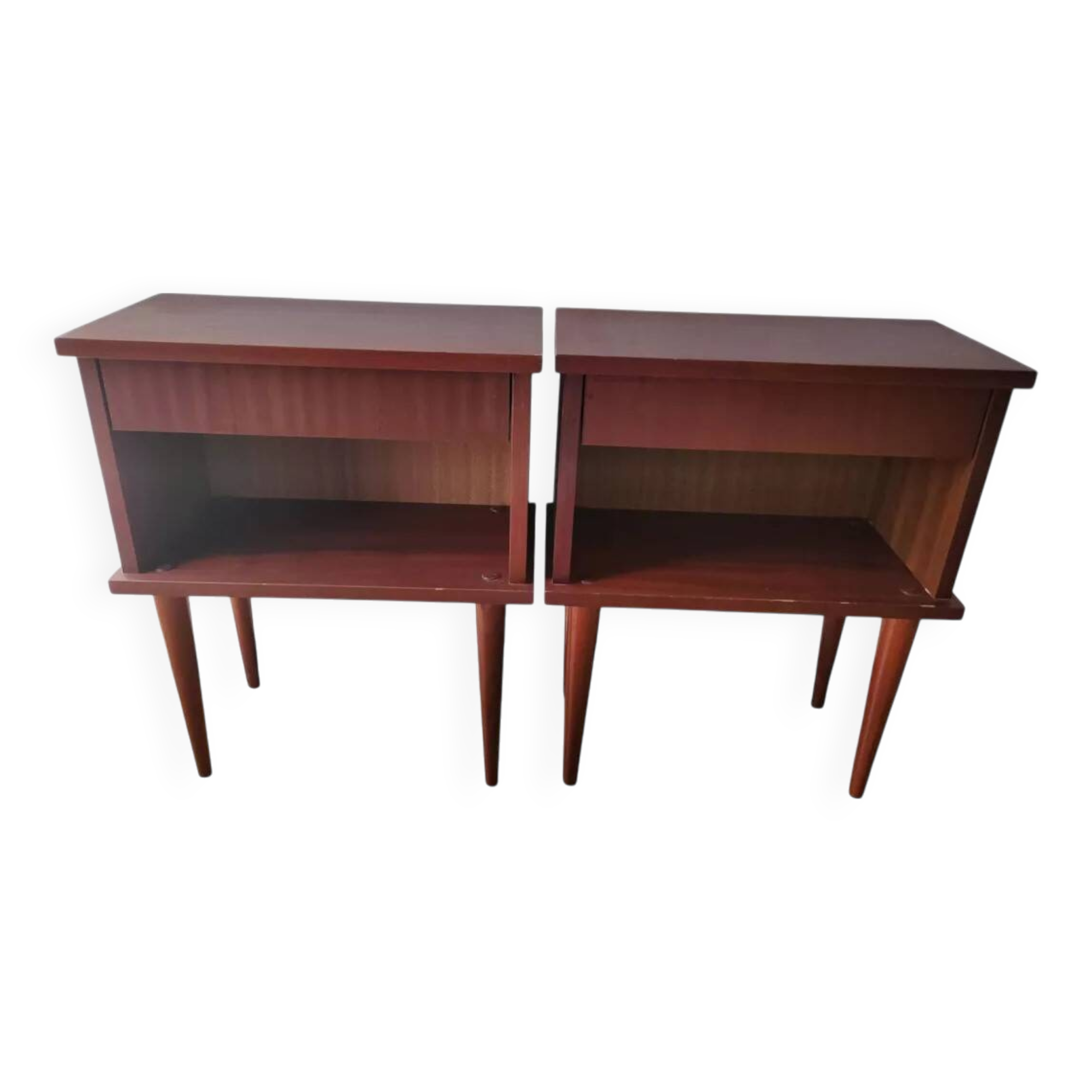 Set of 2 vintage bedside tables