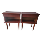 Set of 2 vintage bedside tables