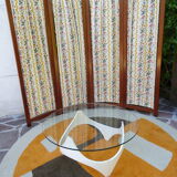 Vintage mahogany screen