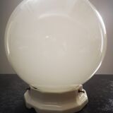 Plafonnier globe opaline