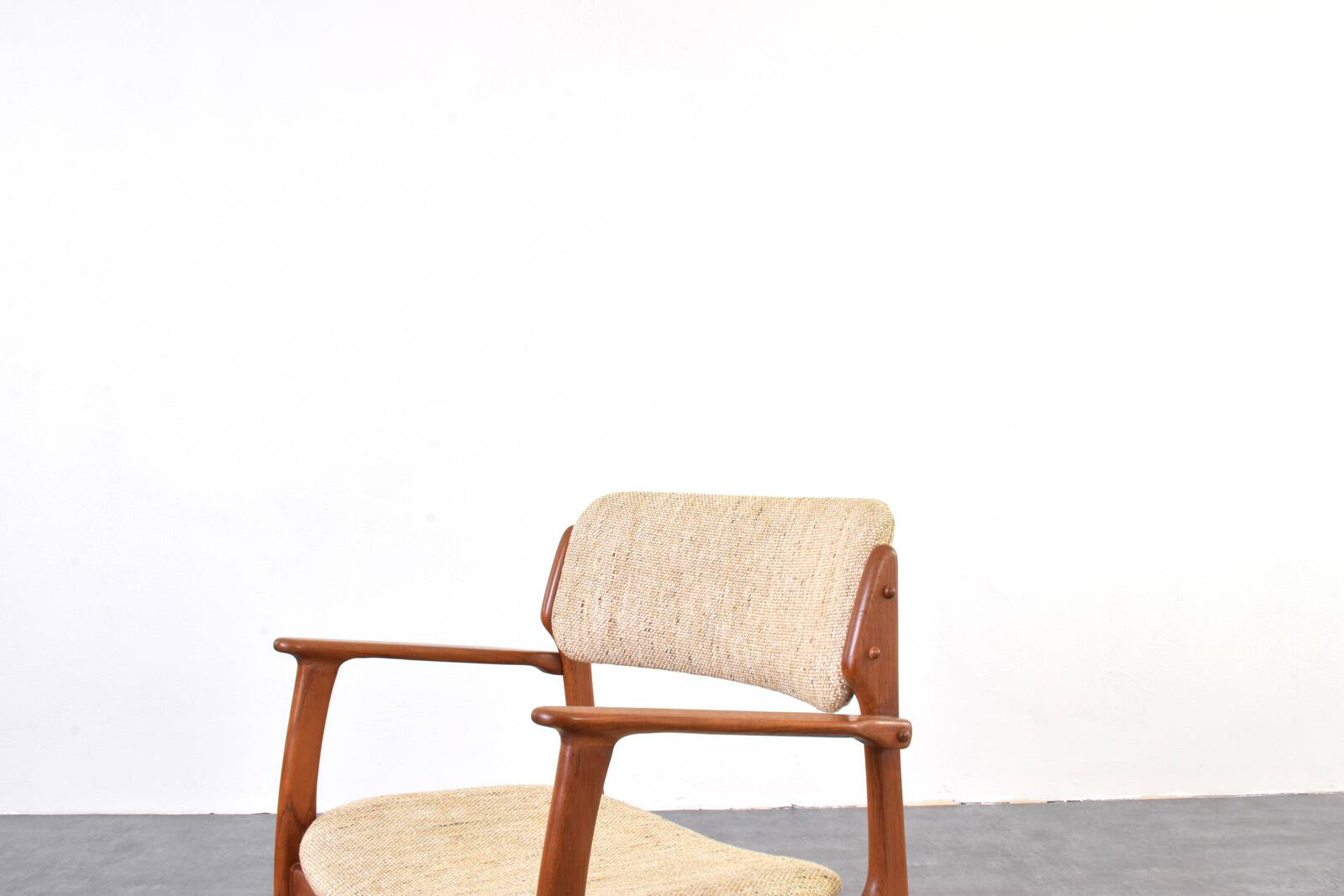 Teak Dining Chair by E. Buch for O.D. Møbler, 1960s
