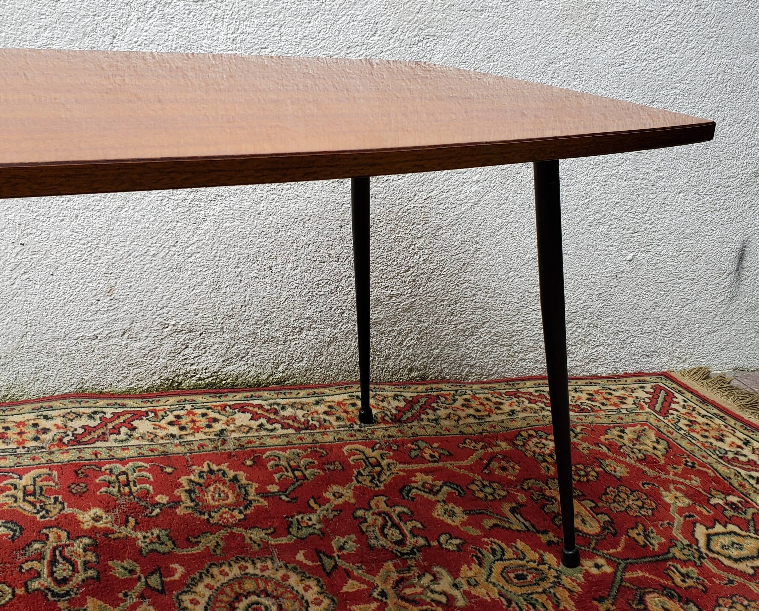 Coffee table formica and metal