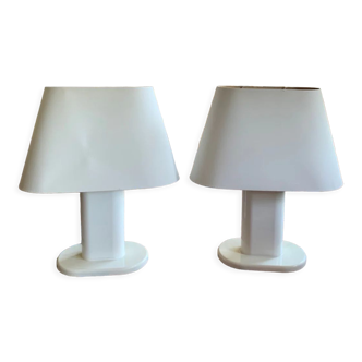 Paire de lampes annees 70