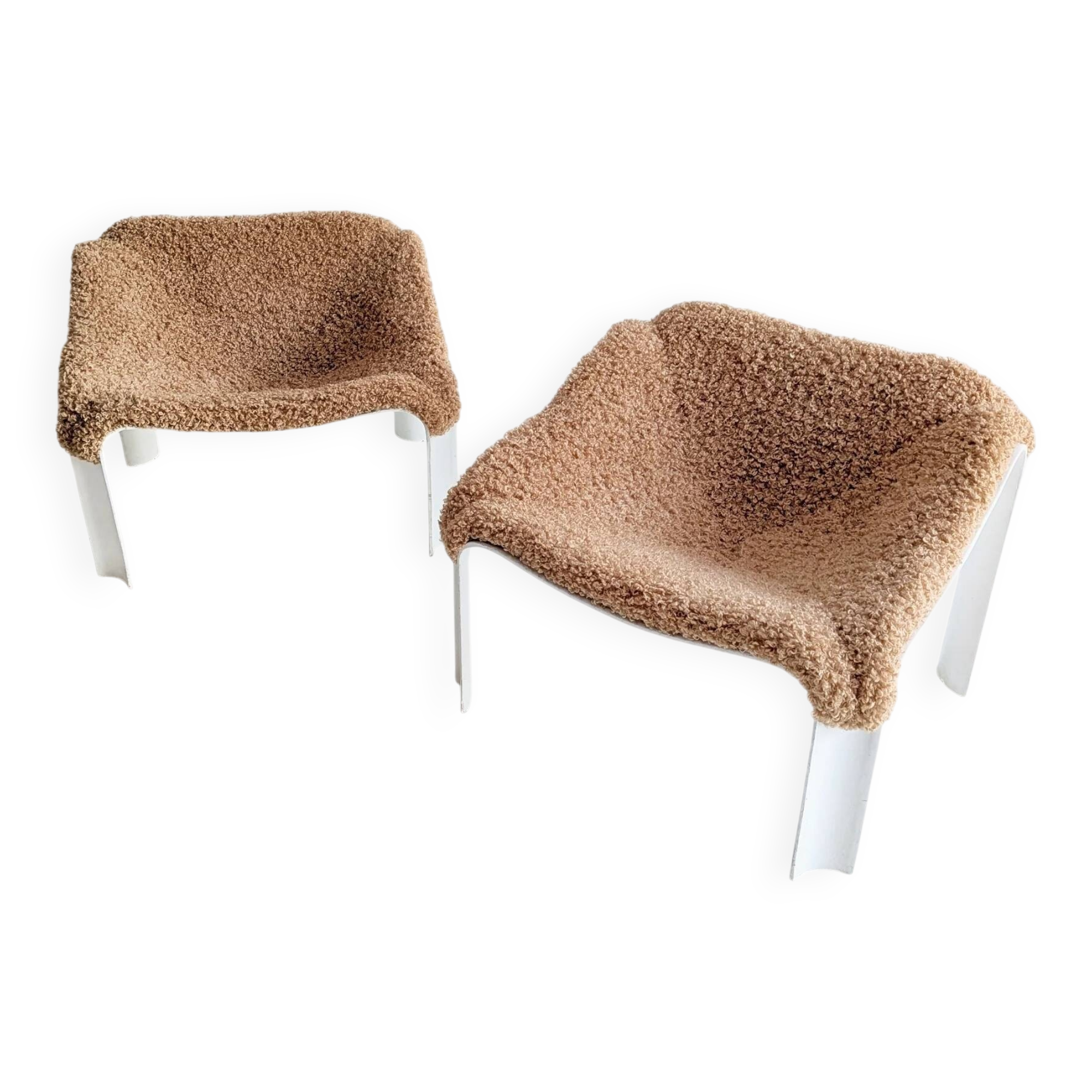 Set of 2 'F300' lounge chairs by Pierre Paulin for Artifort 1960s