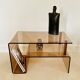 Table basse en altuglas par Michel Dumas, France années 70