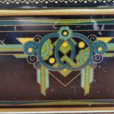 Art Deco old metal box