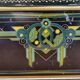 Art Deco old metal box