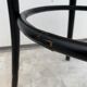 Fauteuil Thonet modèle 1018 en bois courbé noir et cannage 1930