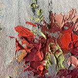 Painting HSToile "Bouquet of flowers" signed Desains 1947