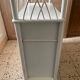 Rattan bookshelf shelf