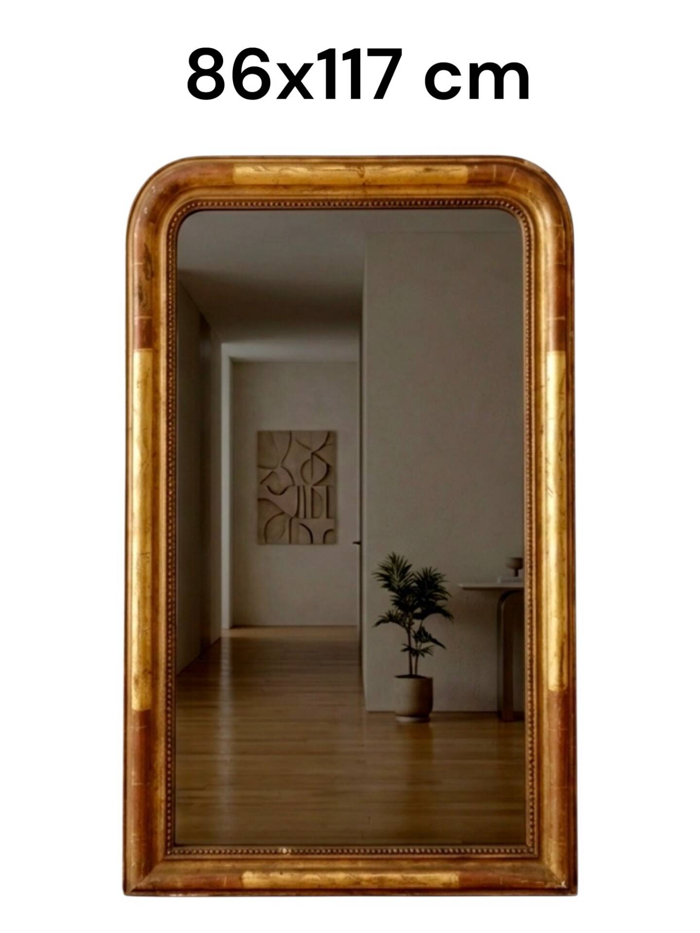 Louis-Philippe gold mirror 117x95