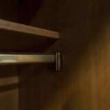 Armoire scandinave 3 portes en teck blond