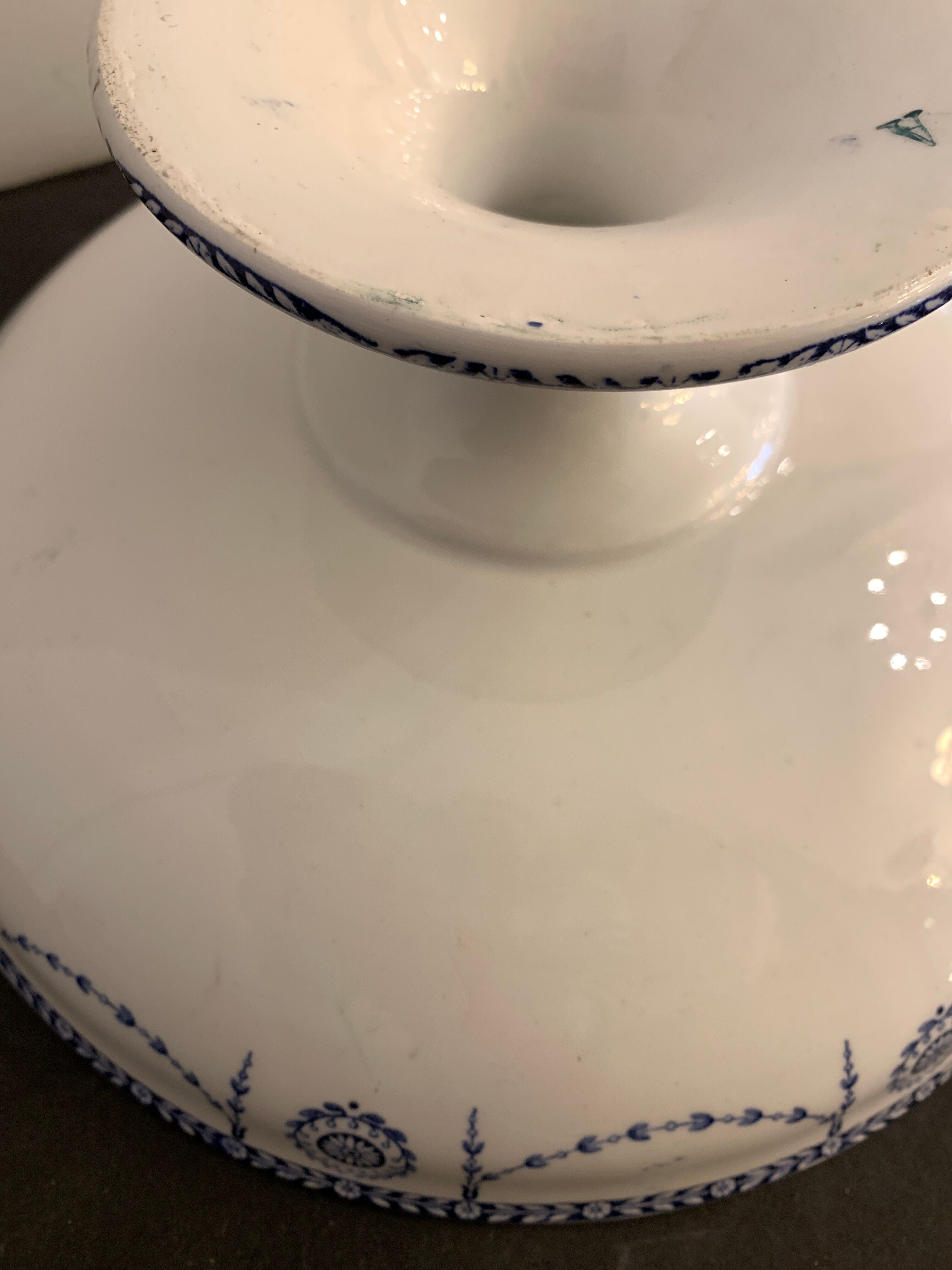 Old compotier KG Lunéville, model Napoleon, 1900