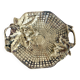 Antique brass bowl in the Nancy School style