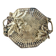Antique brass bowl in the Nancy School style