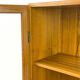 Armoire en teck avec portes vitrées d'Omann Jun, années 1960