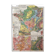 Old map of the geological France of 1945