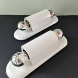 Set de deux appliques design italien "Dui" de Vico Magistretti pour Artemide