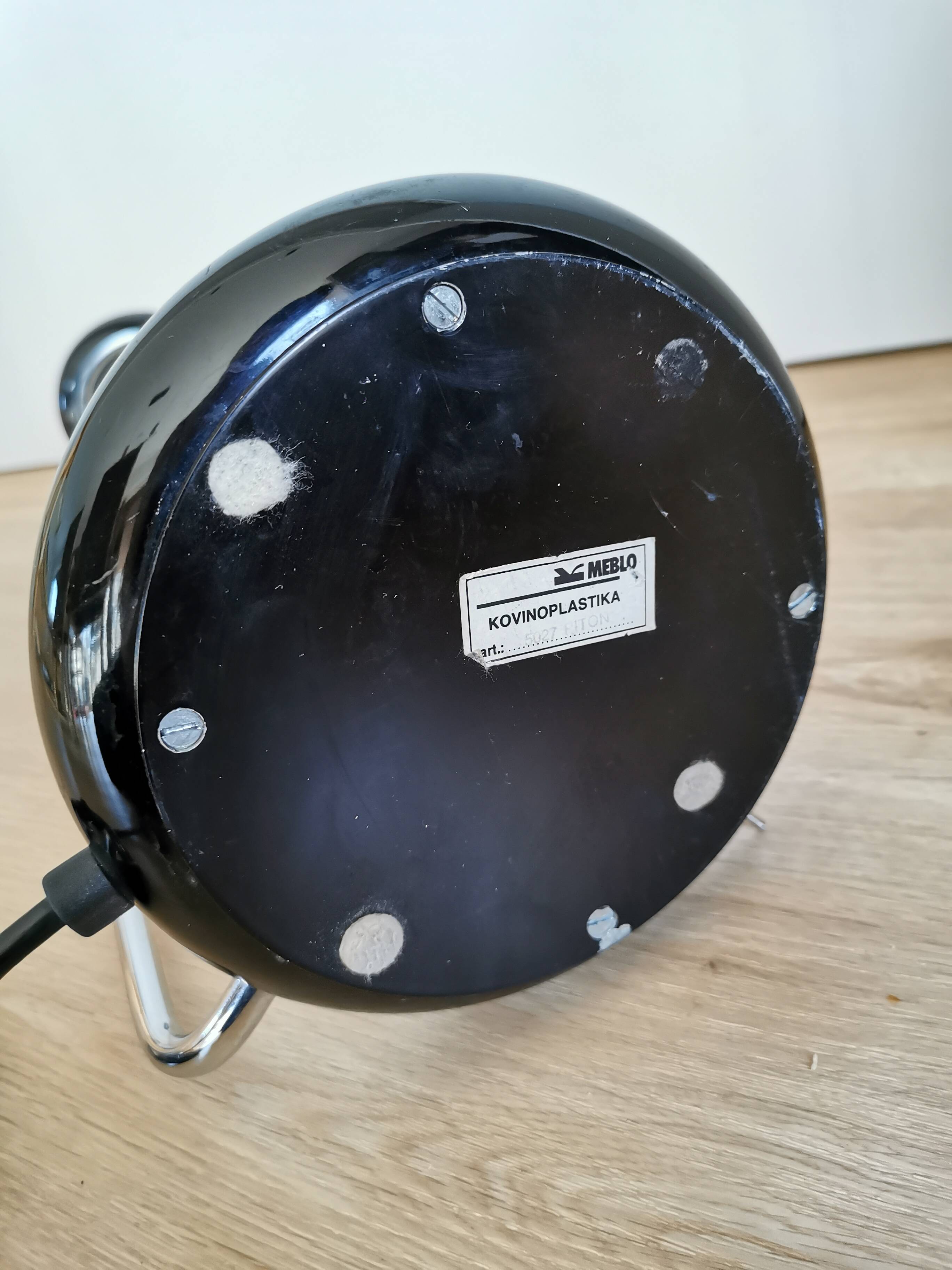 Vintage Meblo Desk Lamp: 1980s Yugoslavia Bruno Gecchelin Design