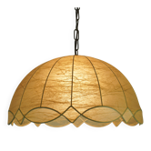 very beautiful mid century modern cocoon PENDANT LIGHT 1970s