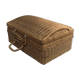 Vintage wicker case