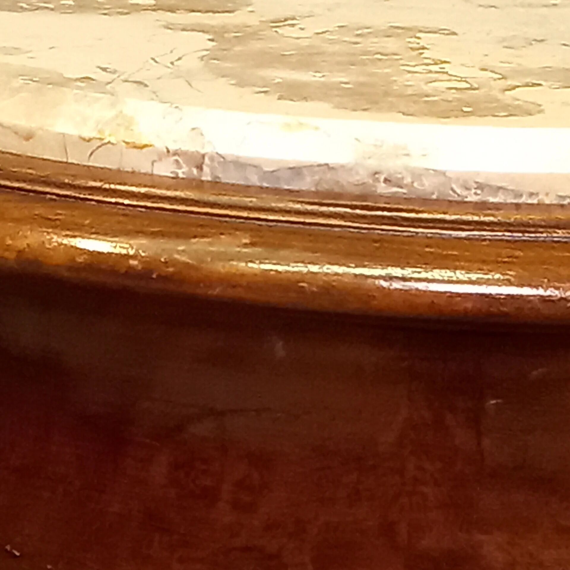French lamp table with marble top - winetable