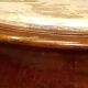 French lamp table with marble top - winetable