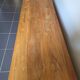 Low teak furniture