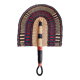African fan bolga wall decoration of ghana