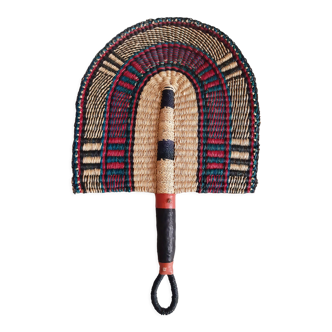 African fan bolga wall decoration of ghana