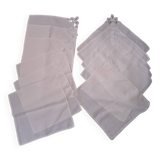 Nappe brodée fait à la main en Belgique