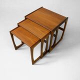 G-Plan nesting tables in teak - vintage 1960