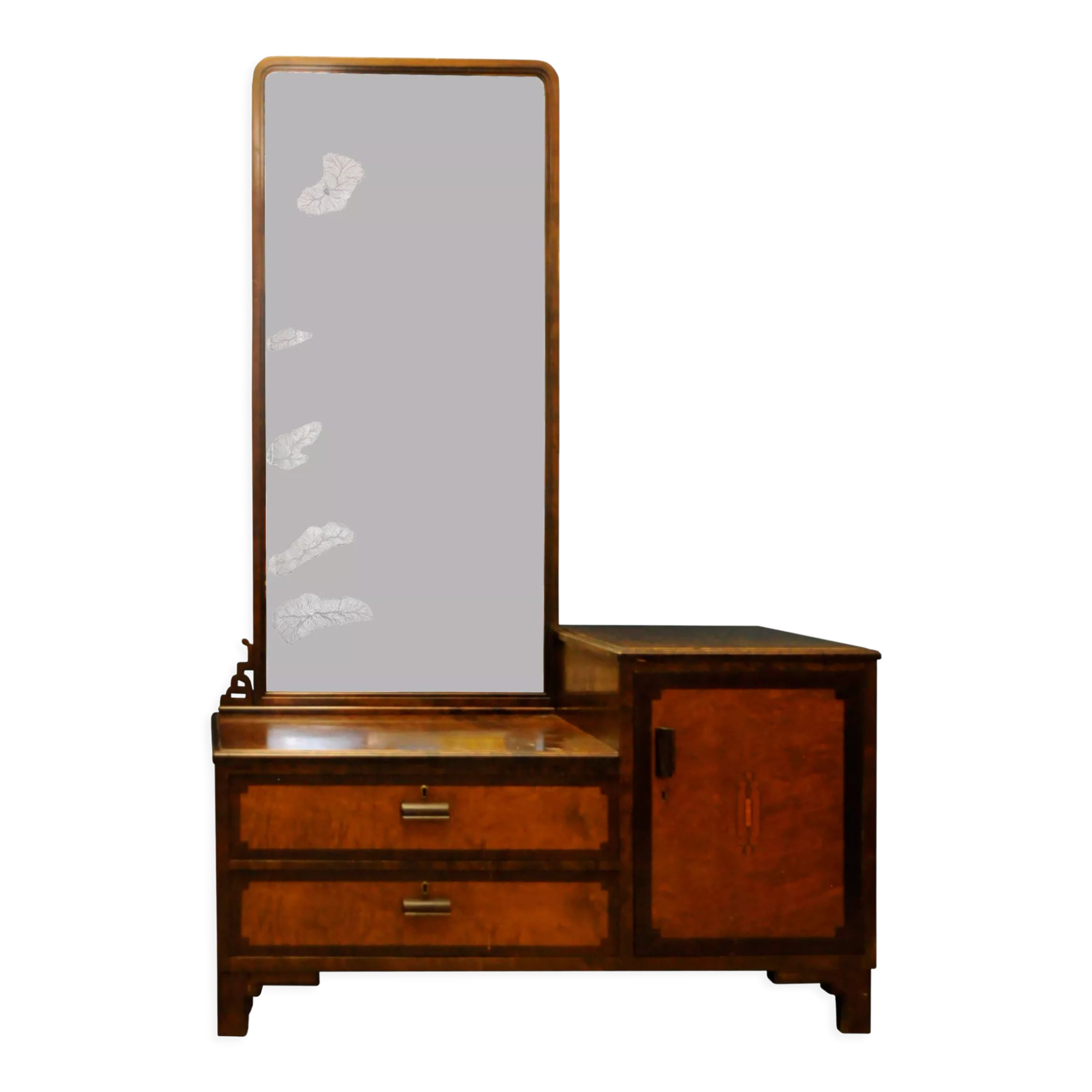 Dressing table with AB Nybrofabriken paint, from the 1950s