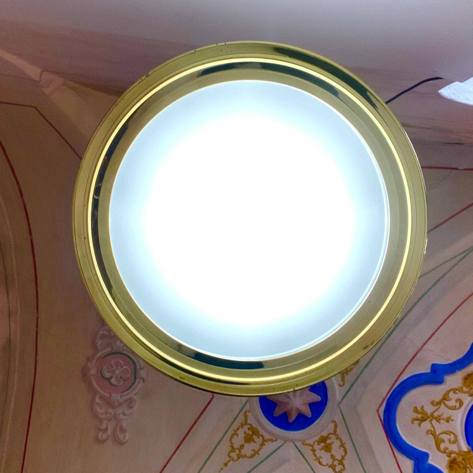 Space Age IGuzzini Pendant "Elpis" , Harvey Guzzini, Italy 1970s