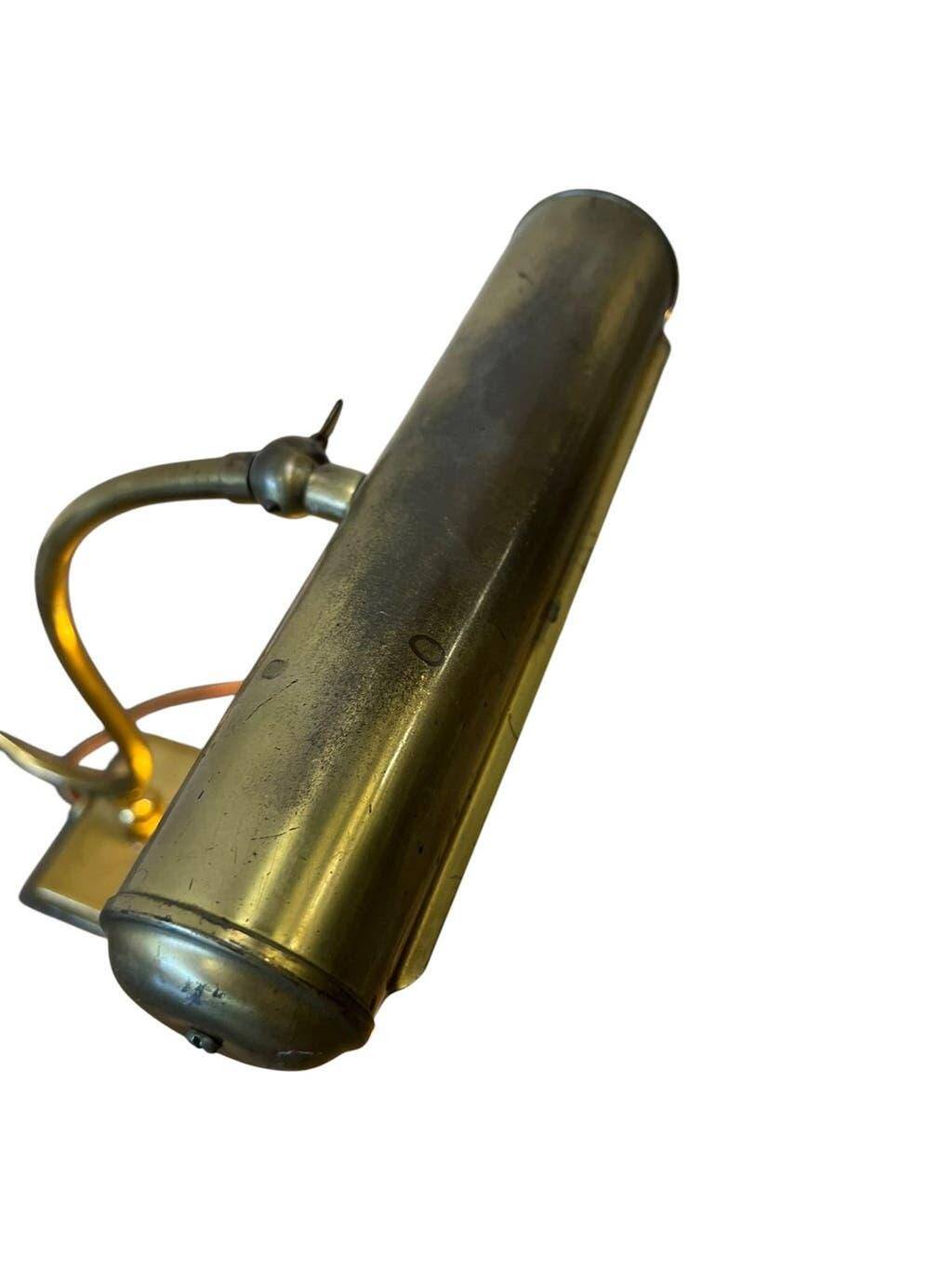 Vintage desk lamp in gilded brass / desk lamp / banker’s lamp