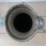 Vase pichet en grès gris-vert