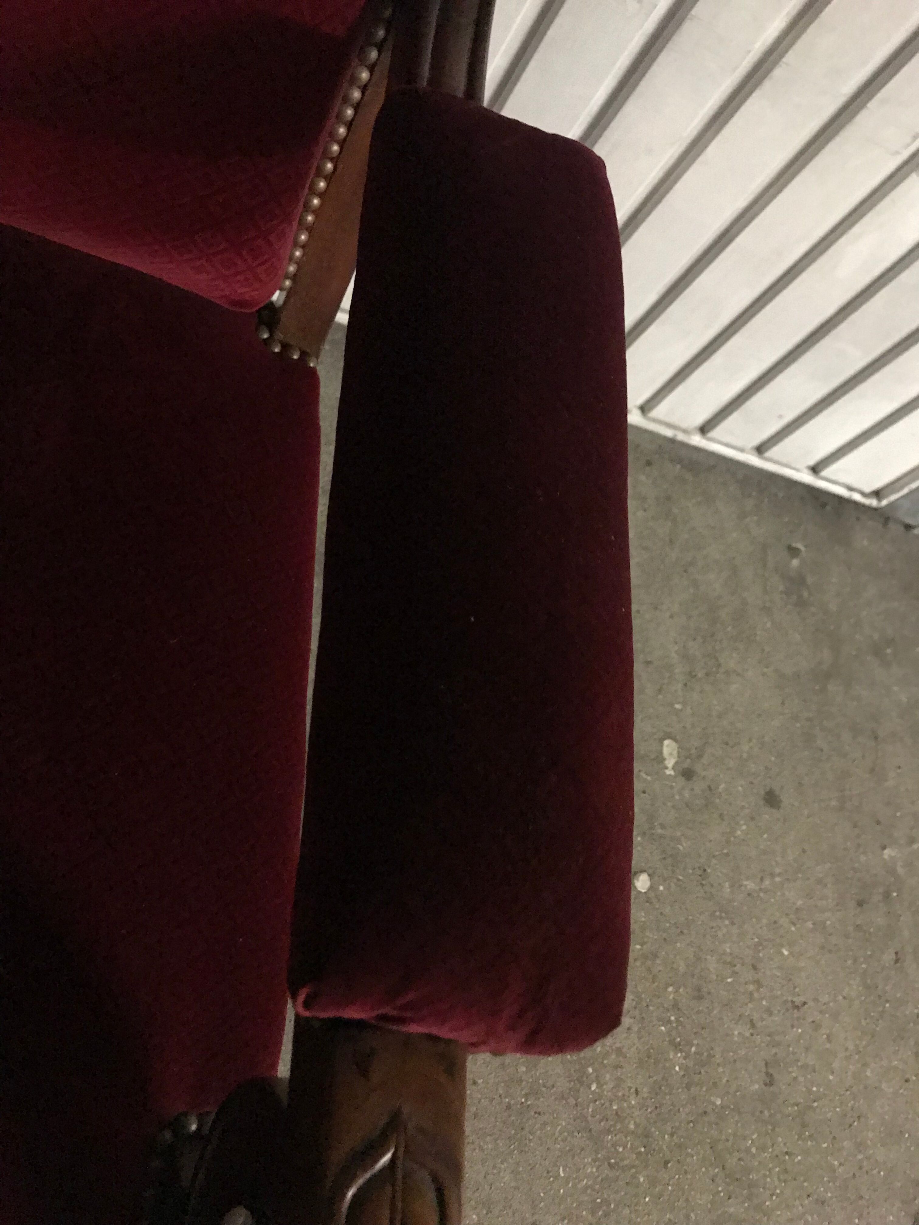 Armchair voltaire Napoleon III mahogany