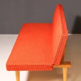 Mid century folding daybed by Miroslav Navrátil, 1960´s, Czechoslovakia