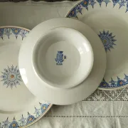 Lot de 3 plats Saint-Amand « 6014 »
