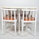 Dining table set and 4 Thonet chairs