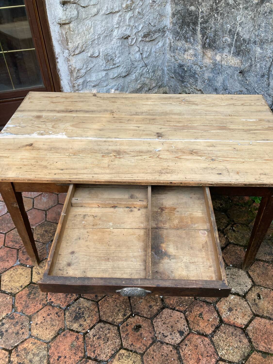 Vintage farmhouse table