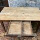 Vintage farmhouse table
