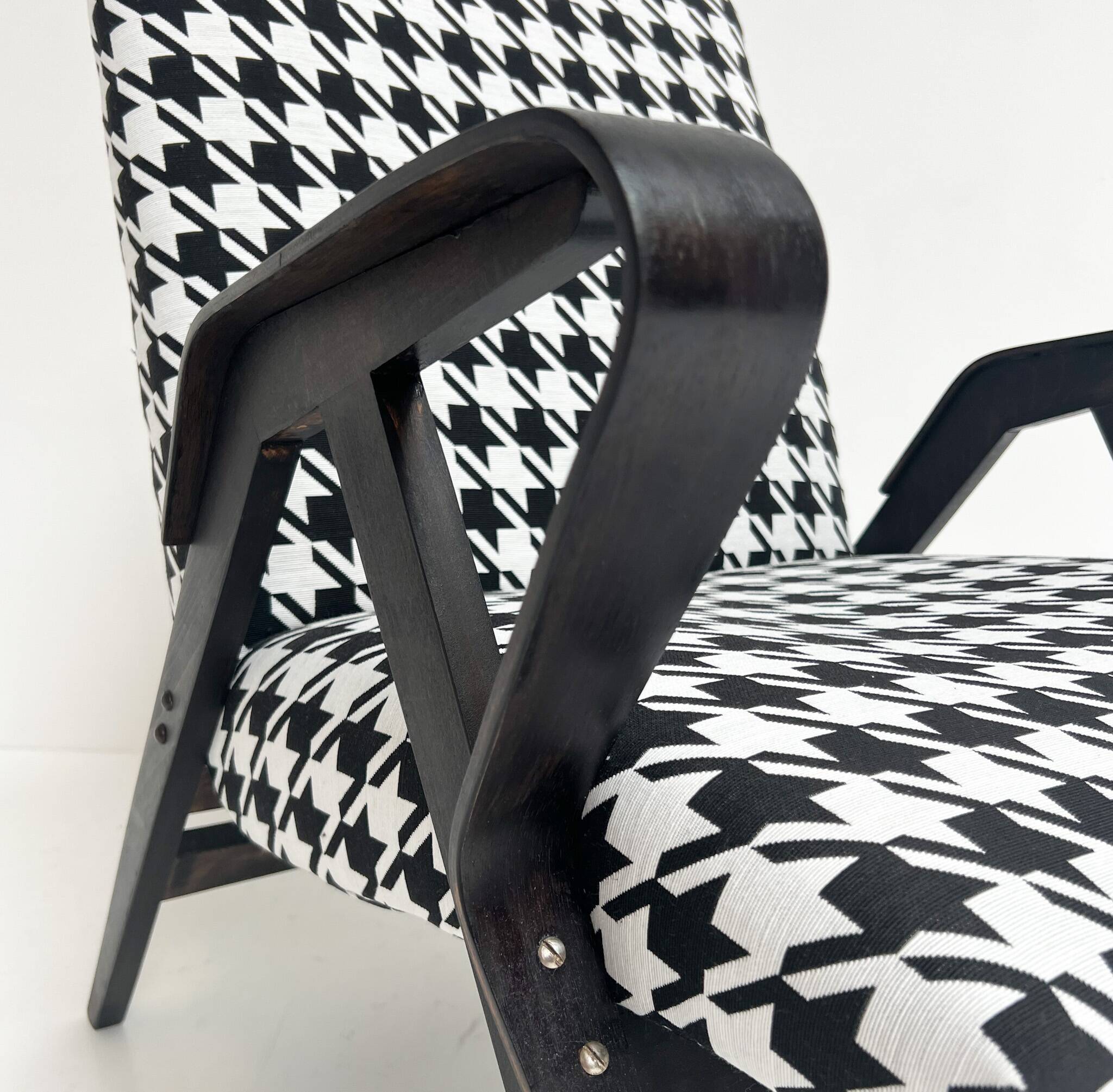 Refurbished armchair by Frantisek Jirak for Tatra Nabytok, 1960s